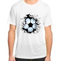 Soccer Ball Smash Adult ChromaSoft Performance T-Shirt