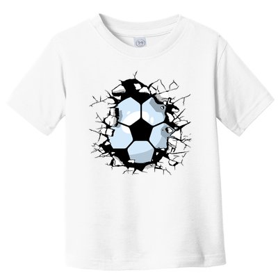 Soccer Ball Smash Toddler T-Shirt