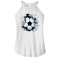 Soccer Ball Smash Women's Perfect Tri Rocker Tank