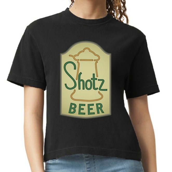 Shotz Beer Comfort Colors Boxy T-Shirt