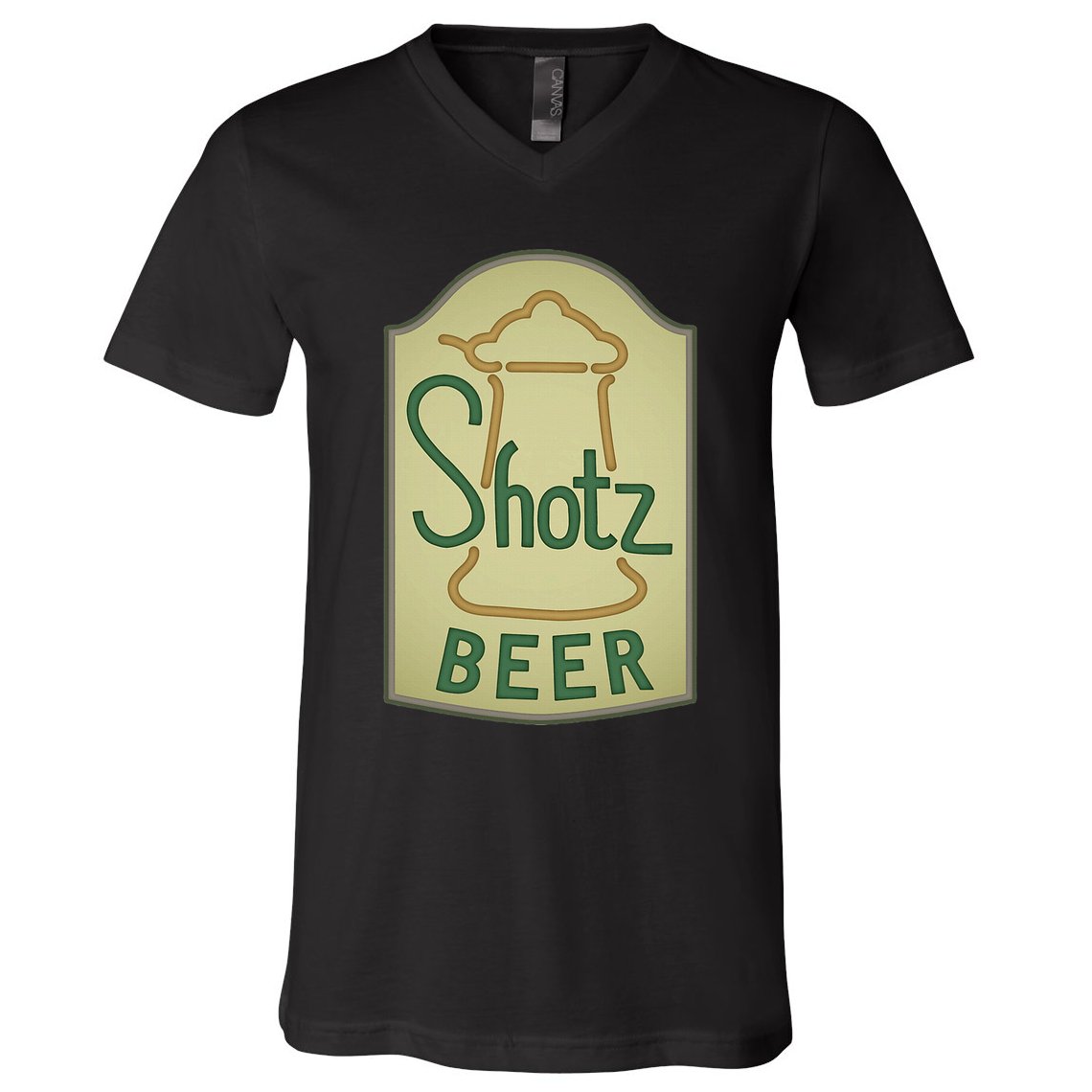 Shotz Beer V-Neck T-Shirt
