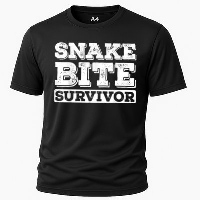 Snake Bite Survivor Venomous Cottonmouth Timber Rattlesnake Performance Shirt