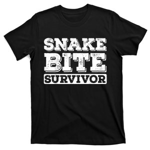 Snake Bite Survivor Venomous Cottonmouth Timber Rattlesnake T-Shirt