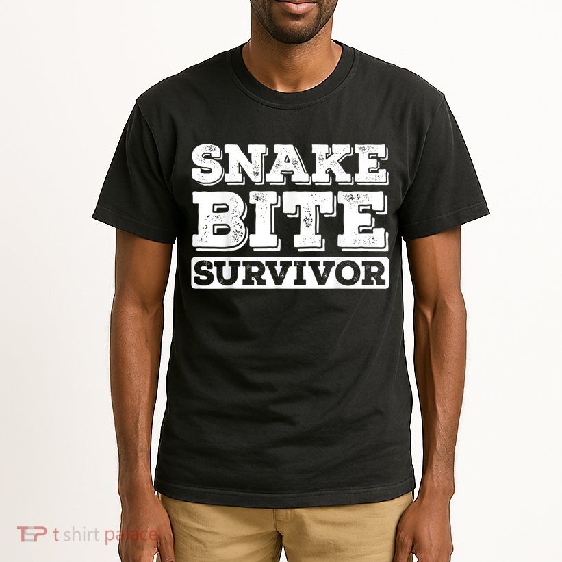 Snake Bite Survivor Venomous Cottonmouth Timber Rattlesnake Tall T-Shirt