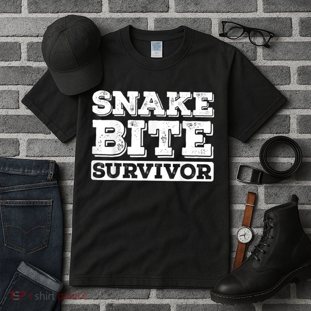 Snake Bite Survivor Venomous Cottonmouth Timber Rattlesnake Tall T-Shirt