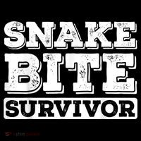 Snake Bite Survivor Venomous Cottonmouth Timber Rattlesnake Flatbill Hat