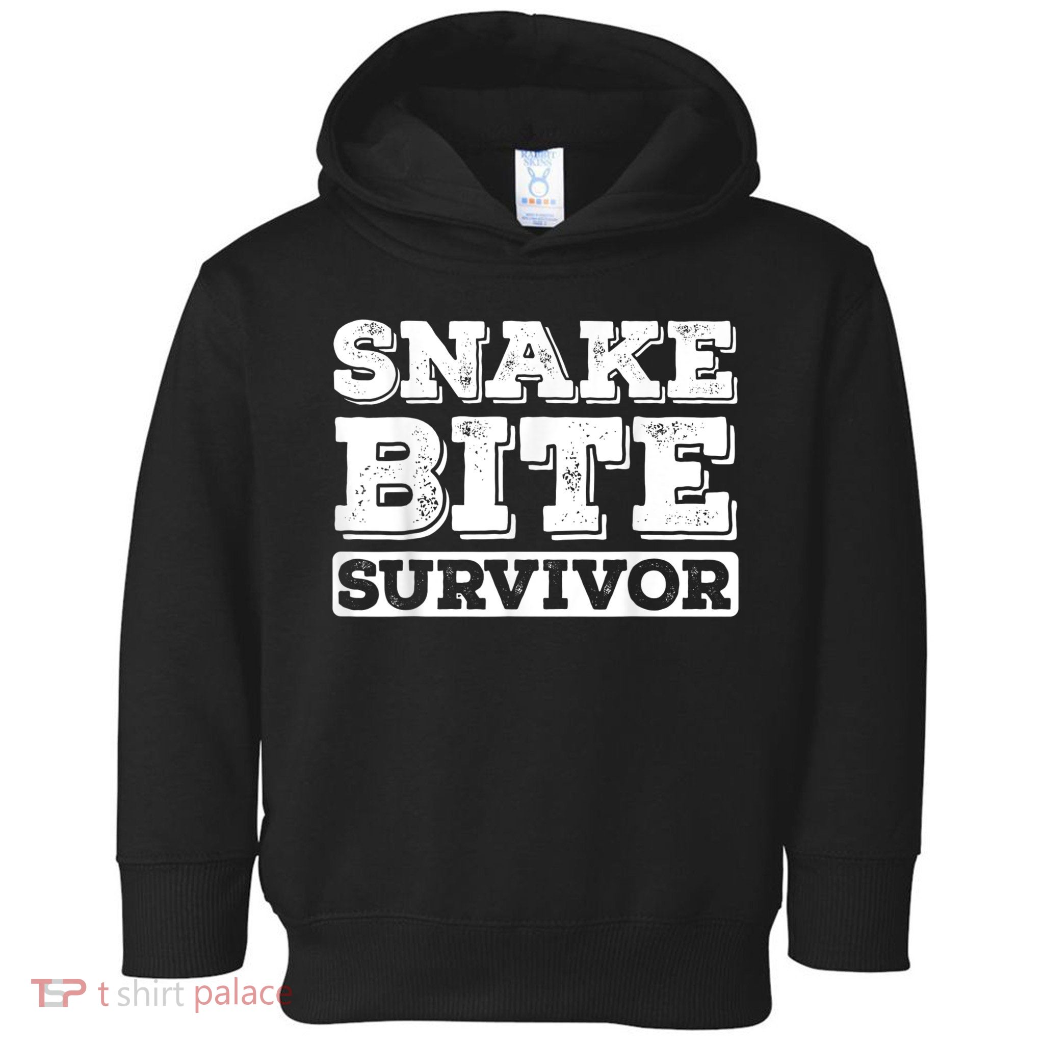 Snake Bite Survivor Venomous Cottonmouth Timber Rattlesnake Toddler Hoodie
