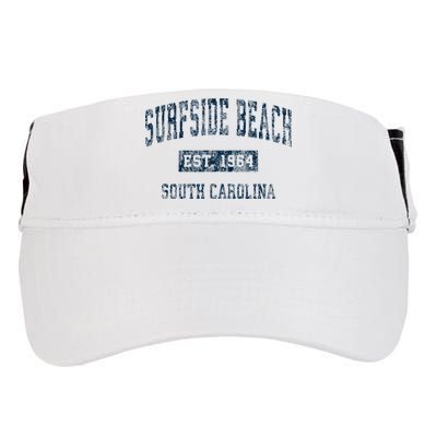 Surfside Beach South Carolina Sc Vintage Sports Adult Drive Performance Visor