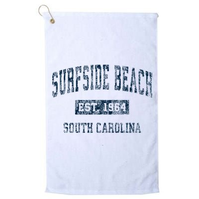 Surfside Beach South Carolina Sc Vintage Sports Golf Towel