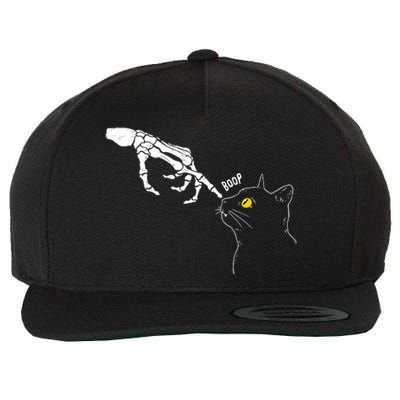 Spooky Boop Wool Snapback Cap