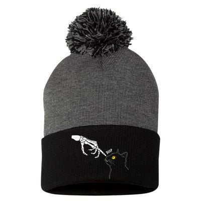 Spooky Boop Pom Pom 12in Knit Beanie