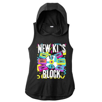 Step By Step Summertime New Music Ladies PosiCharge Tri-Blend Wicking Draft Hoodie Tank