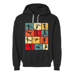 Soccer Boy Garment-Dyed Fleece Hoodie