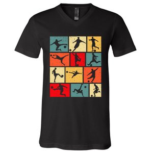 Soccer Boy V-Neck T-Shirt