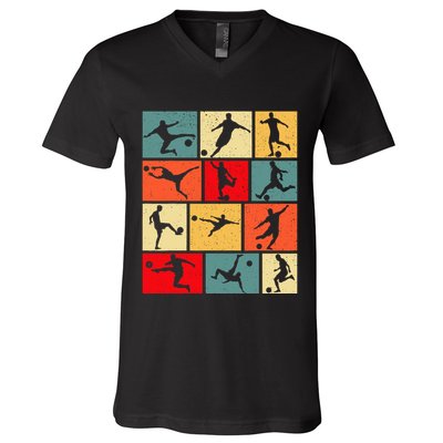 Soccer Boy V-Neck T-Shirt