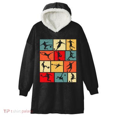 Soccer Boy Hooded Wearable Blanket