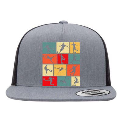 Soccer Boy Flat Bill Trucker Hat