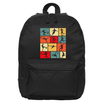 Soccer Boy 16 in Basic Backpack