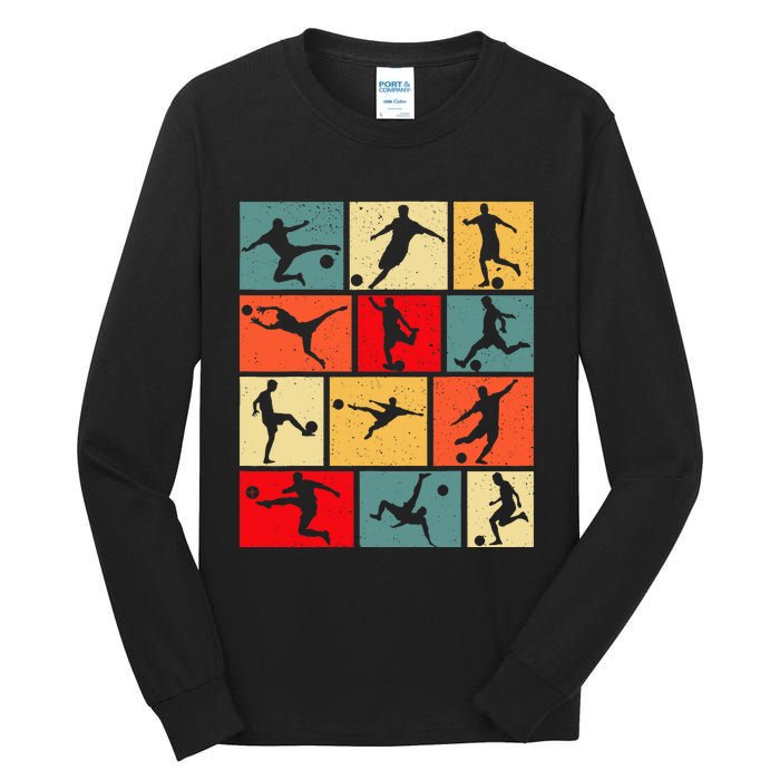 Soccer Boy Tall Long Sleeve T-Shirt