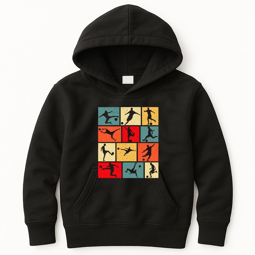 Soccer Boy Kids Hoodie