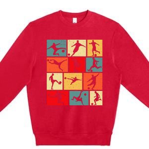 Soccer Boy Premium Crewneck Sweatshirt