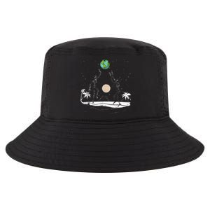 Summer Beach Skeletons Volleyball Earth Space Cosmos Indie Cool Comfort Performance Bucket Hat