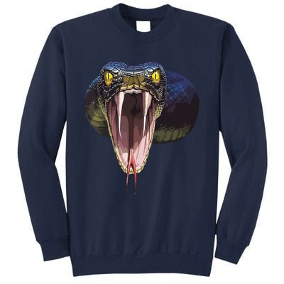 Scary Black Snake Halloween Costume Gift Tall Sweatshirt