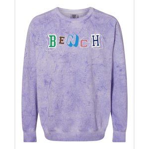 Sunoo Bench Colorblast Crewneck Sweatshirt