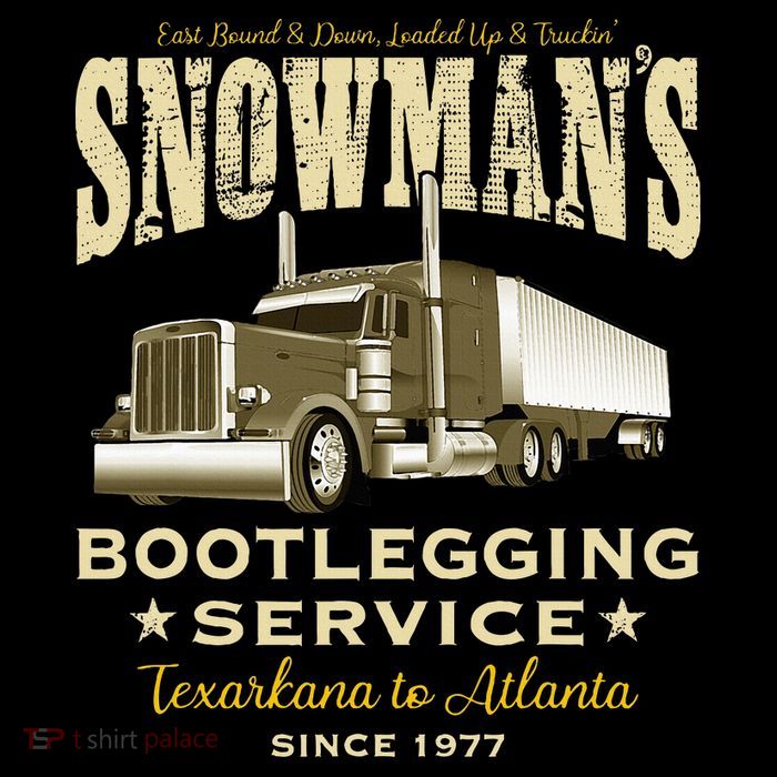 SnowmanS Bootlegging Service High Crown Mesh Back Trucker Hat