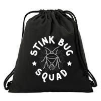 Stink Bug Squad Quote For A Stink Bug Expert Drawstring Bag