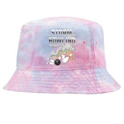 Strom Bowling Tie-Dyed Bucket Hat