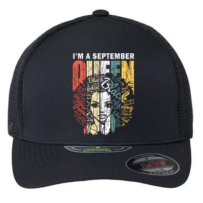 September Birthday Shirts For Women Virgo Gifts Girl Flexfit Unipanel Trucker Cap