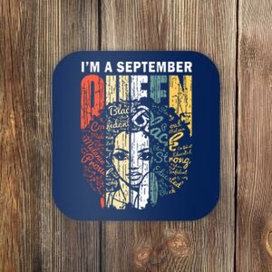 September Birthday Shirts For Women Virgo Gifts Girl Coaster