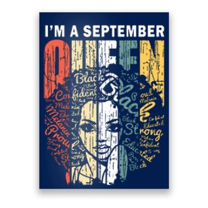 September Birthday Shirts For Women Virgo Gifts Girl Poster