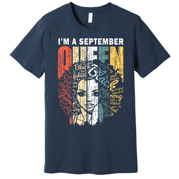 September Birthday Shirts For Women Virgo Gifts Girl Premium T-Shirt