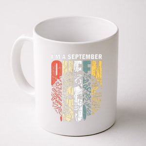 September Birthday Shirts For Women Virgo Gifts Girl Coffee Mug