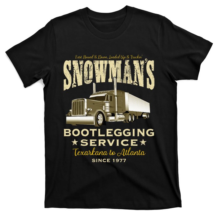 SnowmanS Bootlegging Service T-Shirt