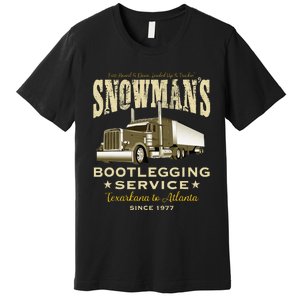 SnowmanS Bootlegging Service Premium T-Shirt