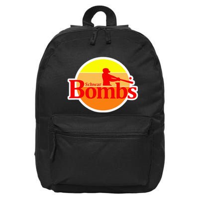 Schwar Bombs 16 in Basic Backpack