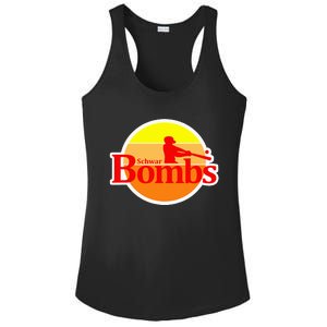 Schwar Bombs Ladies PosiCharge Competitor Racerback Tank