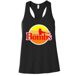 Schwar Bombs Women's Racerback Tank