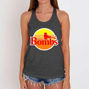 Schwar Bombs Women's Knotted Racerback Tank