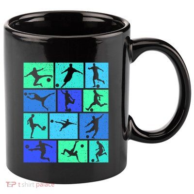 Soccer Boy 11oz C Handle Ceramic Mug