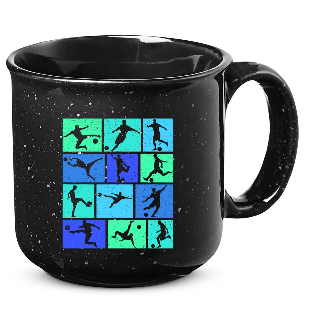 Soccer Boy 15oz Campfire Ceramic Mug