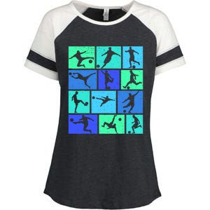 Soccer Boy Enza Ladies Jersey Colorblock Tee