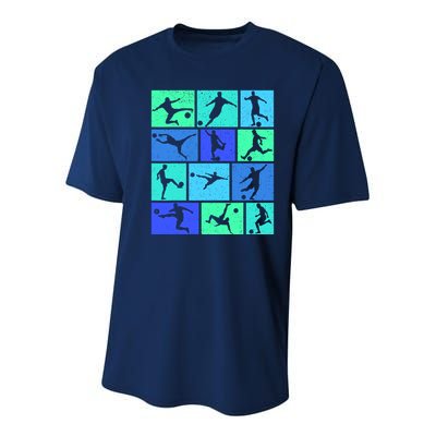 Soccer Boy Youth Performance Sprint T-Shirt