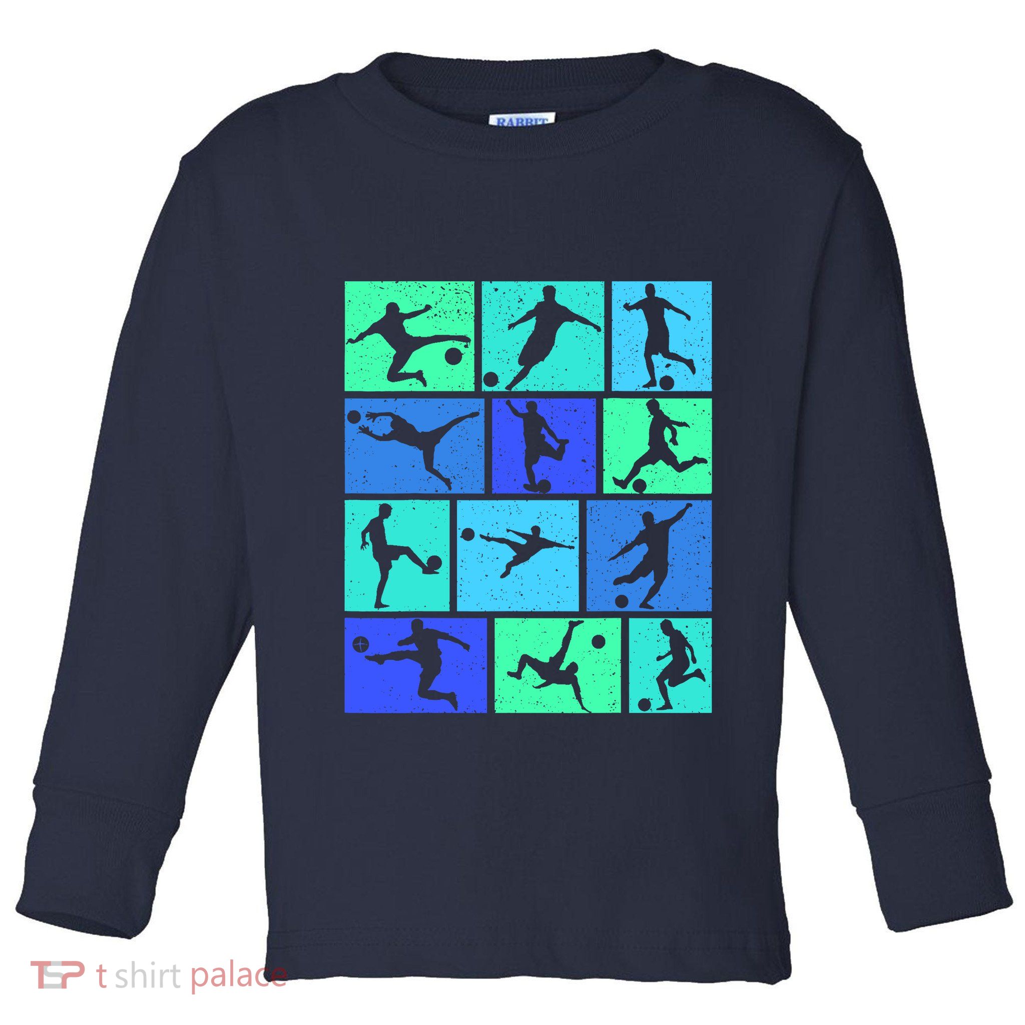 Soccer Boy Toddler Long Sleeve Shirt