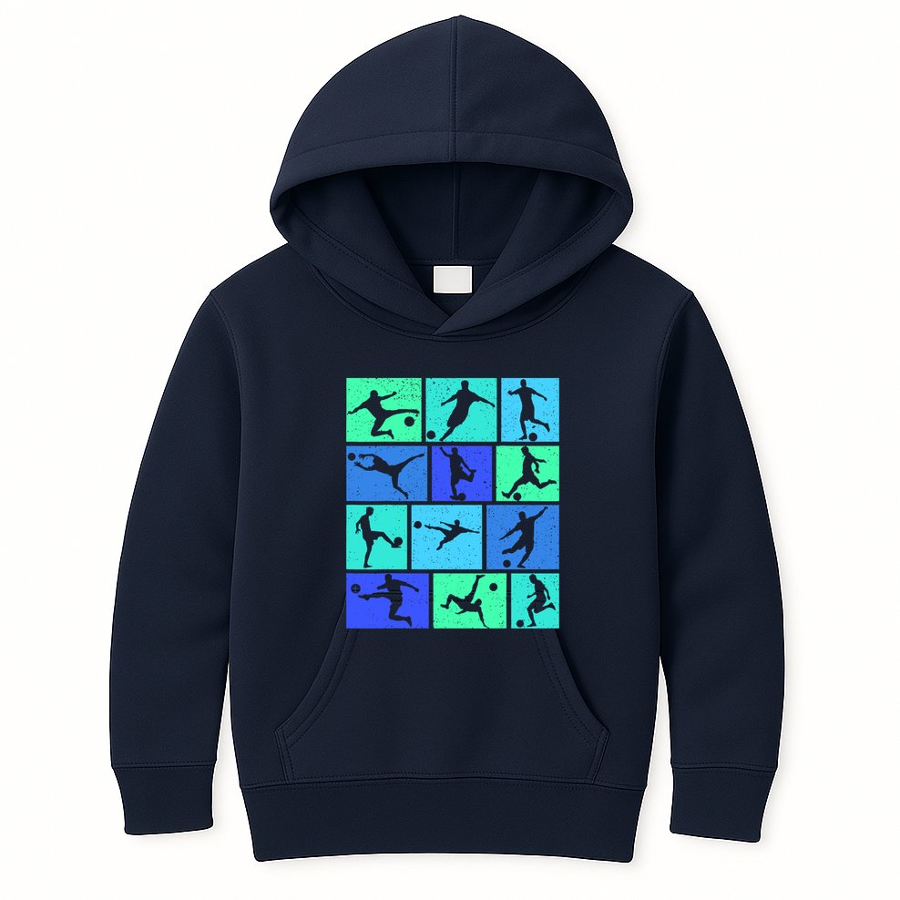 Soccer Boy Kids Hoodie
