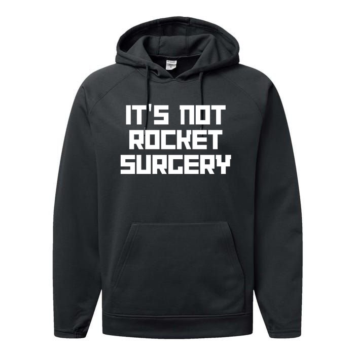 Skull Brain Surgery Funny Get Well Recovery Gift Performance Fleece Hoodie