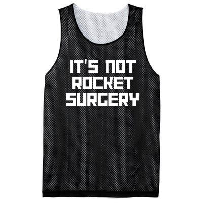 Skull Brain Surgery Funny Get Well Recovery Gift Mesh Reversible Basketball Jersey Tank